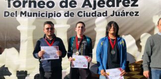 Realiza Municipio Quinto Torneo de Ajedrez “Por la Medalla de la Revolución Mexicana”