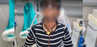 Mujer llega a hospital encadenada del cuello; agresor se ofreció a darle aventón