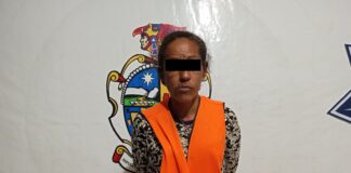 Detienen a mujer por el delito de robo a comercio con violencia