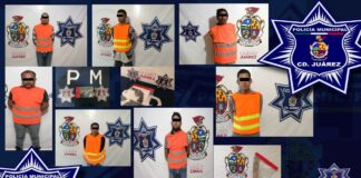 Agentes Municipales detuvieron a ocho personas por el delito de violencia familiar