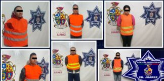 Agentes Municipales detuvieron a seis personas por el delito de violencia familiar