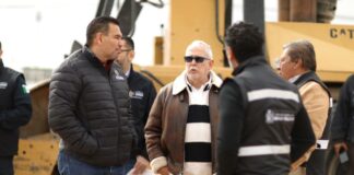 Supervisa Alcalde avance de obra de Estadio 8 de Diciembre