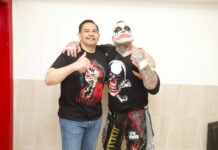 Acompaña Presidente Cruz Pérez Cuéllar a Pagano en su lucha de cabellera