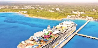 El megacrucero Icon of the Seas llega a Quintana Roo