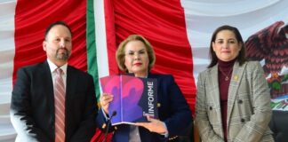 Recibe Congreso el segundo Informe de gobierno de la gobernadora