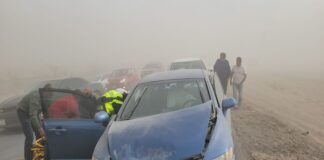 Emiten alerta ante formación de tolvaneras en carretera Chihuahua-Juárez