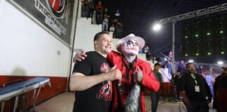 Acompaña Presidente a Pagano en función de Lucha