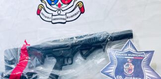 Asegura SSPM 30 armas de fuego en el mes de marzo