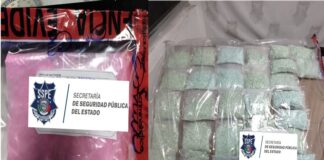 Decomisan 30 bolsas de fentanilo y carga de ‘cocaína rosa’