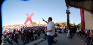 Arranca oficialmente campaña Cruz ante 15 mil personas