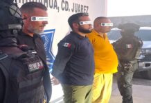 Mostraban armas a civiles supuestos escoltas