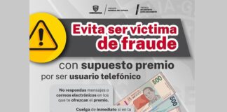 Defraudan a usuarios de telefonía con hasta 100 mil pesos