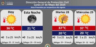 Emite Protección Civil aviso preventivo por altas temperaturas