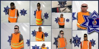 Detienen a nueve personas por el delito de violencia familiar