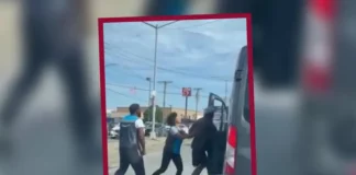 VIDEO: Empleado de Amazon golpea a ladrón que agredió a su compañera