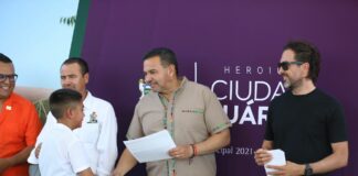 Encabeza Presidente Municipal entrega de domos