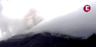 Popocatépetl registra menos de 30 exhalaciones y pocos minutos de tremor