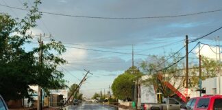 Azotó tromba en Ascensión