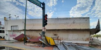 Limpia y Protección Civil atienden daños causados por la lluvia en la Zona Centro