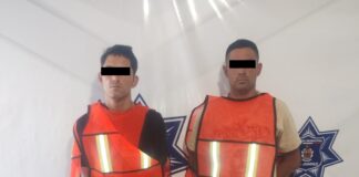 Detienen a hermanos con vehículo robado