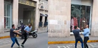 ¡Hay tiro! Street Fighter callejero en Morelia, mejor que combates de París