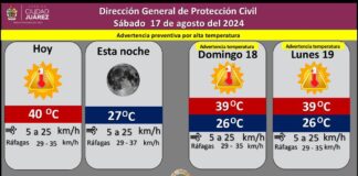 Regresan los 40 grados de temperatura