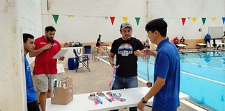 Nadadores juarenses listos para la competencia estatal