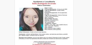 Salió del plantel 19 del Cobach y está desaparecida