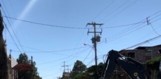 Construye Obras Públicas calles del programa de Presupuesto Participativo 2024