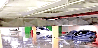 Aguacero convirtió en ríos calles de Tlalpan; activan alerta roja en 4 alcaldías