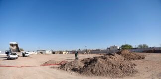 Inicia Obras Públicas construcción de albergues para migrantes