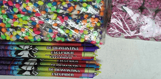 En 1 día, policías incautan 83 kilos de pirotecnia en el Metro