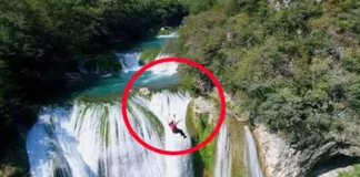 Muere guía turístico tras reventar tirolesa de 60 metros de altura en SLP