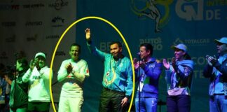 DESENTUERTOS: ALCALDE CRUZ SUBE AL TEMPLETE A MARCO BONILLA