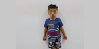 Aseguran a niño que caminaba solo durante la noche