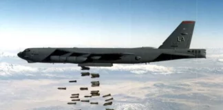 Bombarderos B-52 de Estados Unidos llegan a Oriente Medio