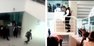 VIDEO: Se desata riña entre policías de Edomex; así se enfrentaron