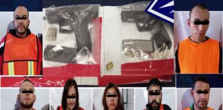 Detienen a ocho armados; señalan que uno disparó a policías