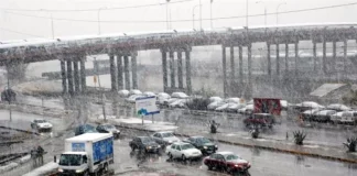 Prevén posible caída de nieve para el próximo martes