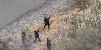 Captaron a sujetos armados que dispararon desde México a agentes de la Patrulla Fronteriza