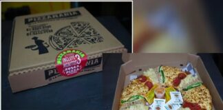 ¡Cuánta creativad! Negocio lanza ‘pizza rosca’ por Día de Reyes