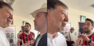 Hijo de Felipe Calderón encara a Noroña en aeropuerto