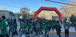 Corren más de 600 por la paz y contra las adicciones en Conalep 1