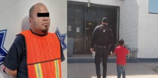 Dejó a niño en la camioneta mientras entraba a pagar servicio