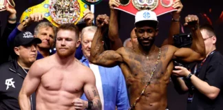 Canelo Álvarez luce pequeño al lado William Scull, pero dice no inmutarse