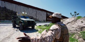 Primer arresto de migrantes en franja militar de EU