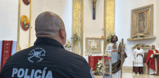 Reliquias de San Judas Tadeo llegan a Juárez con resguardo de la SSPE