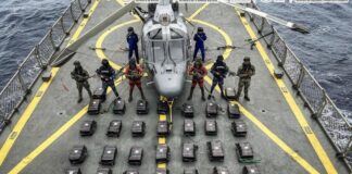 Decomisan tonelada de cocaína en costas de Guerrero