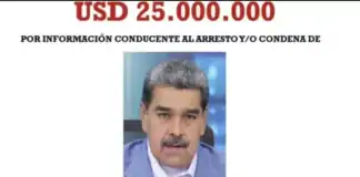 DEA ofrece recompensa por información para capturar al narco Nicolás Maduro