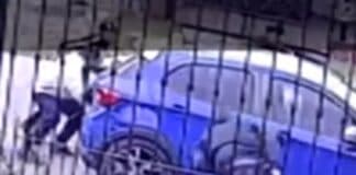 ‘¡Papá, me pegaron!’ Mujer policía se enfrenta a tiros con cuatro delincuentes